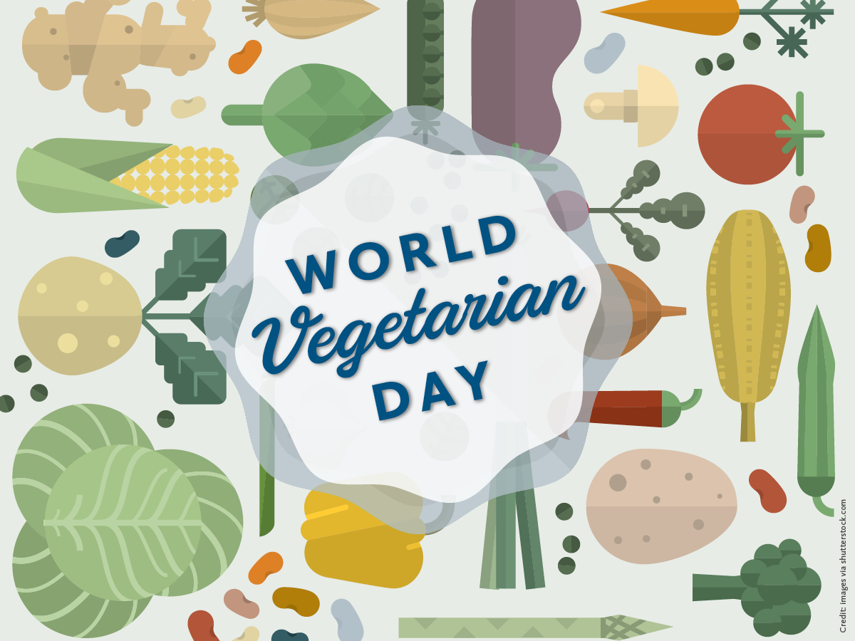 happy world vegetarian day